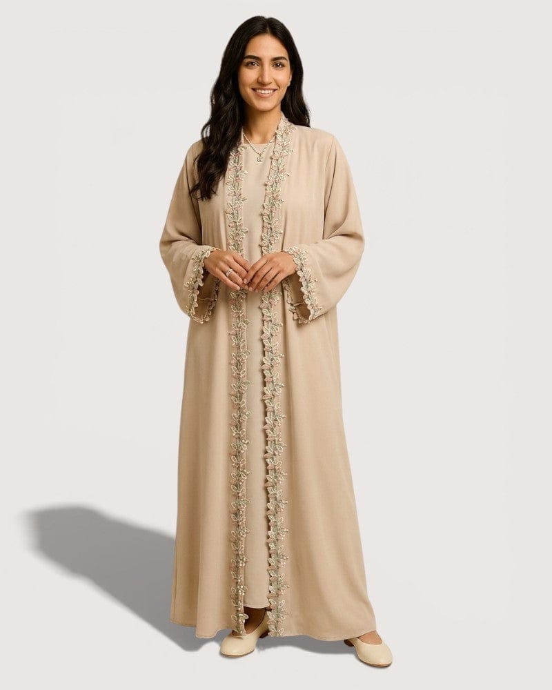 Abaya kimono beige - Zenya