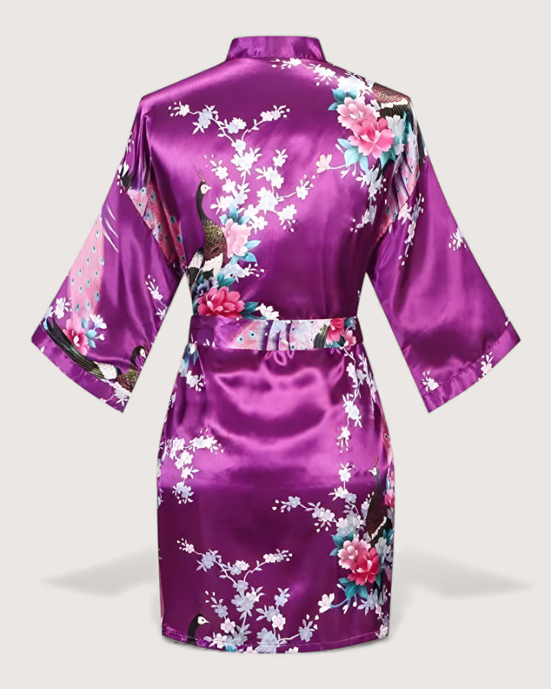 Pyjama kimono femme soie - Kinu