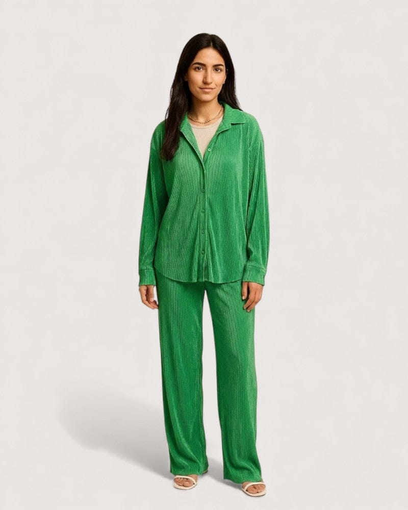 Ensemble kimono vert - Mori