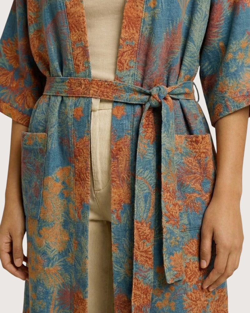 Peignoir kimono coton femme - Airi