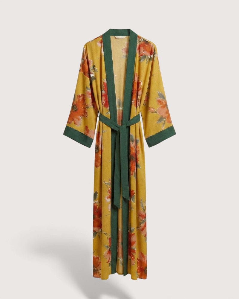Peignoir kimono femme long - Shizuka