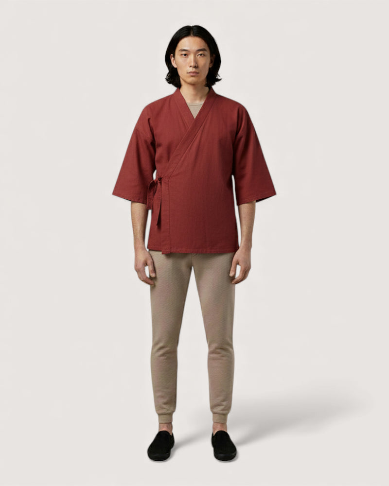 kimono bordeaux - Shinku