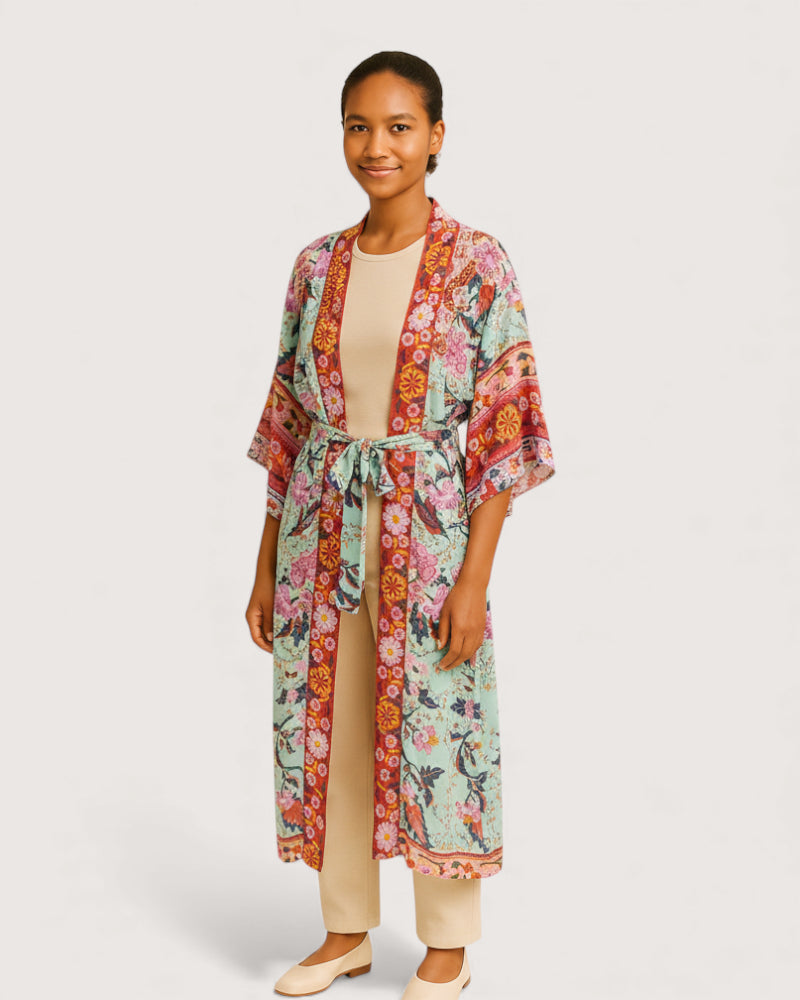 kimono fleuri - Sakura