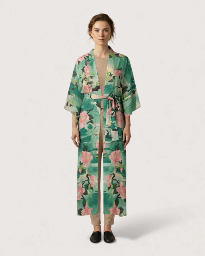 Kimono de plage luxe - Hinode