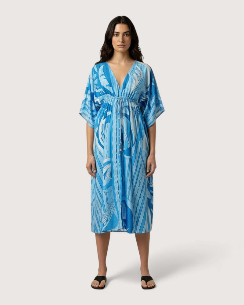 Kimono robe longue - Harumi