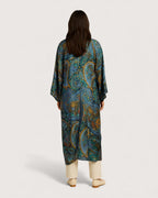 Robe kimono bleu - Aoi