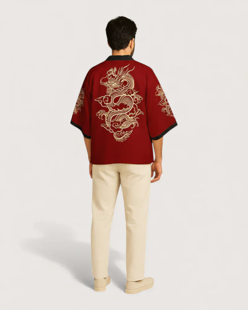 Chemise kimono dragon - Tatsu