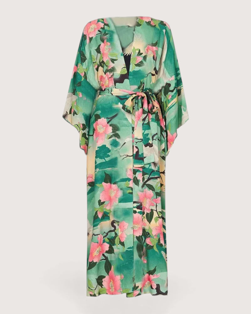 Kimono de plage luxe - Hinode