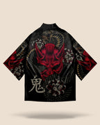 veste kimono noir - Kuroji