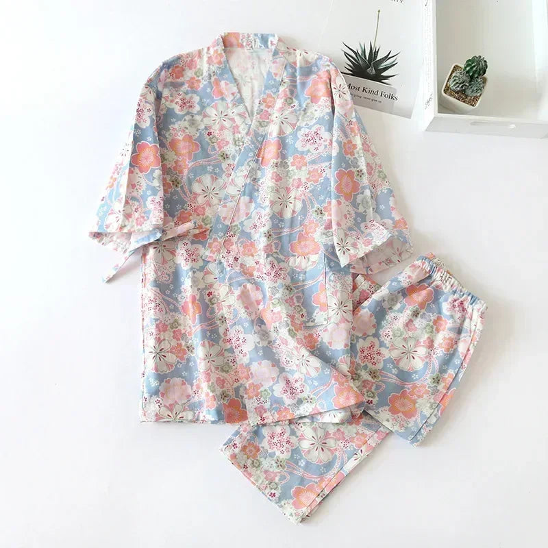 ensemble pyjama kimono femme - Harué