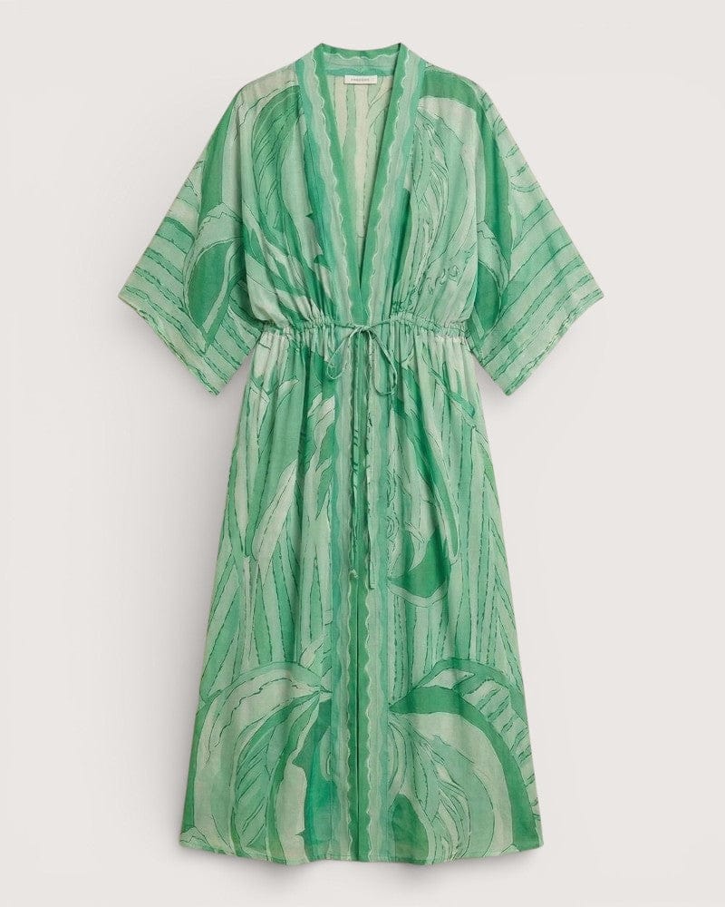 Déshabillé kimono long - Rin