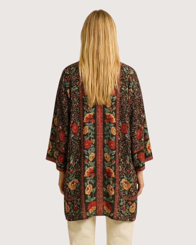 Kimono boho chic - Aizome