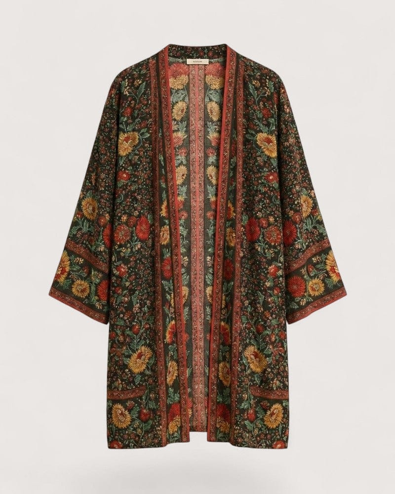 Kimono boho chic - Aizome