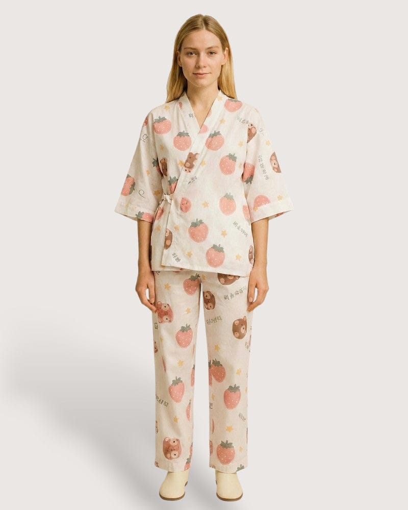 Ensemble kimono blanc - Shiro