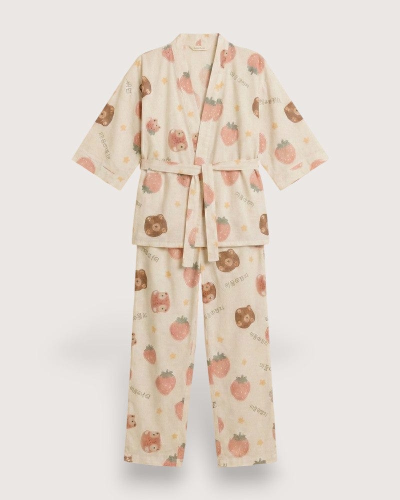 Ensemble kimono blanc - Shiro