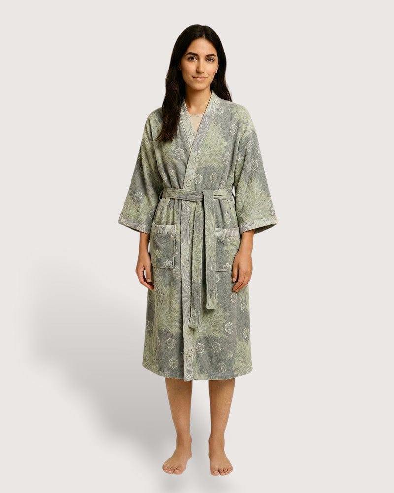Déshabillé kimono femme coton - Hinata