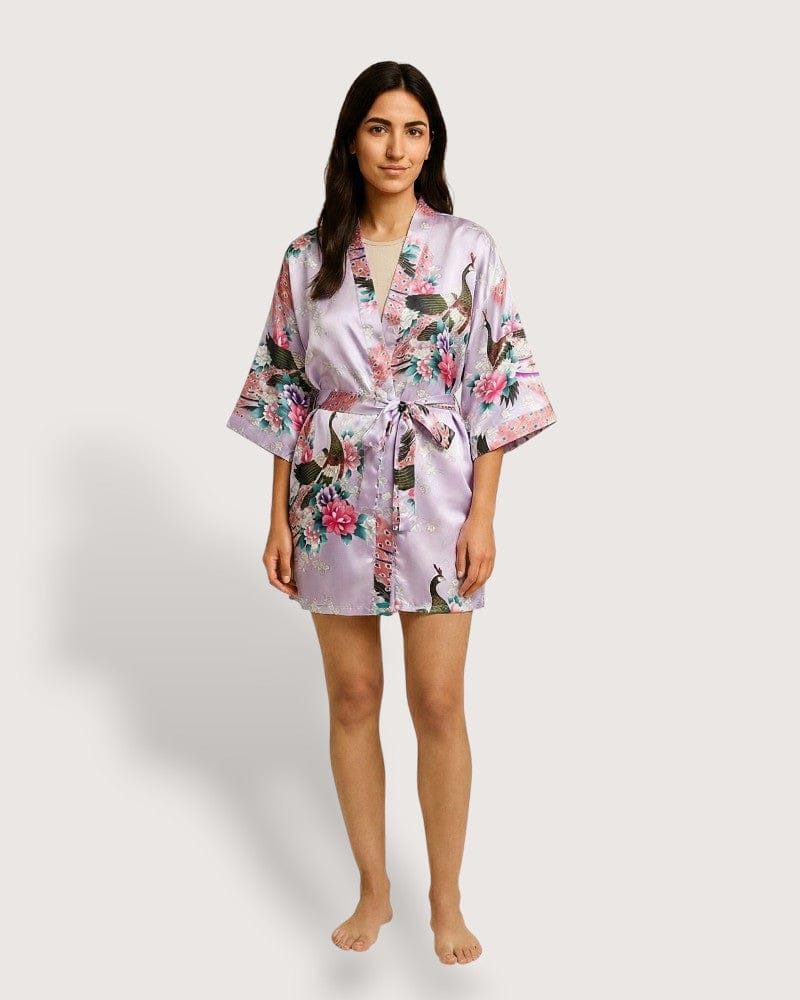 Ensemble kimono satin - Tsuki