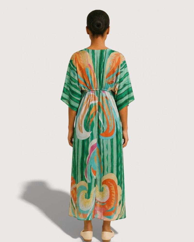 Kimono plage long - Namiko