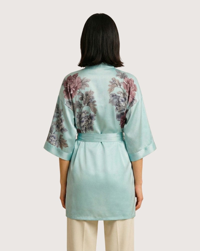 Ensemble robe kimono satin - Yuki
