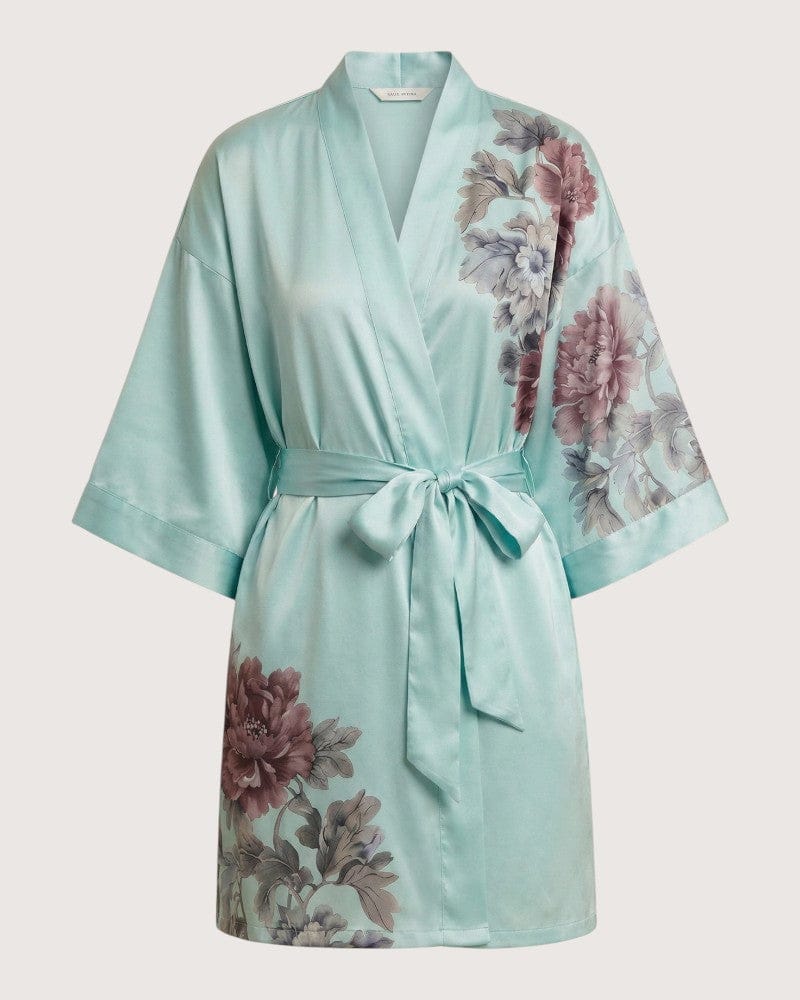 Ensemble robe kimono satin - Yuki