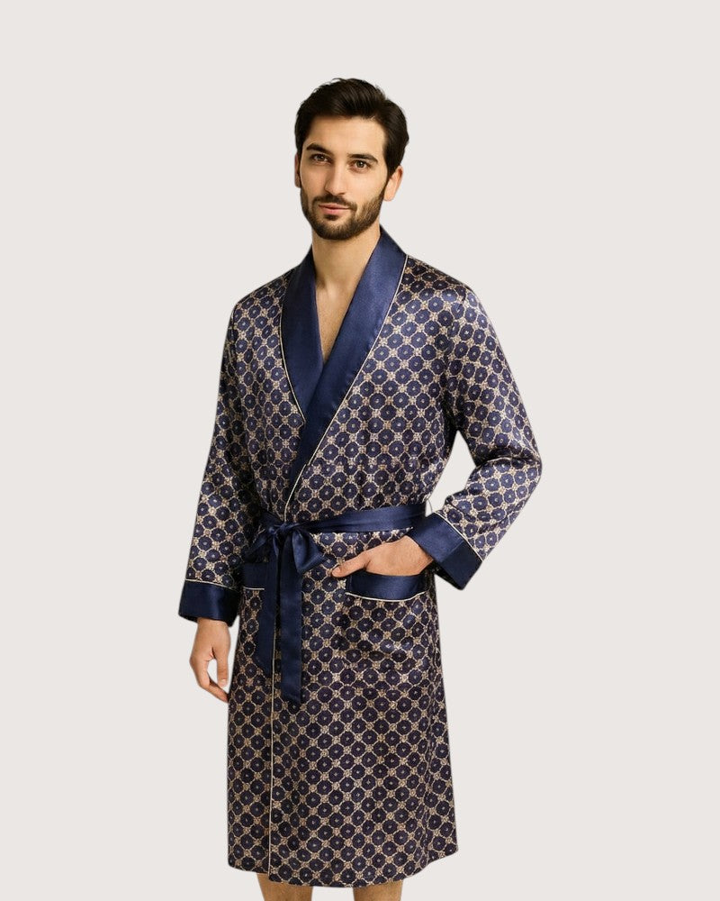 Kimono en soie homme - Seirin
