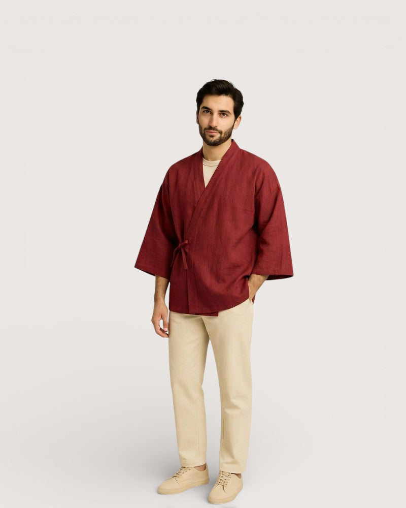 Kimono bordeaux - Shinku