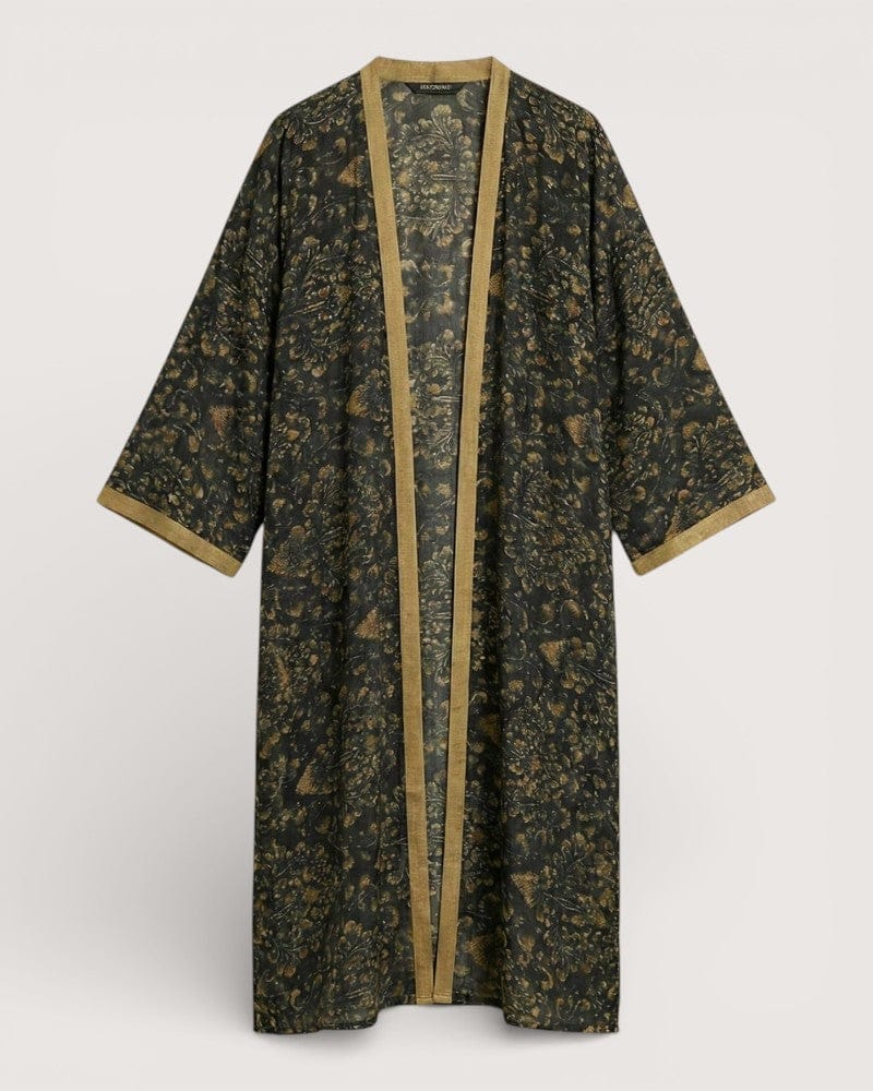 Kimono long noir - Kuro