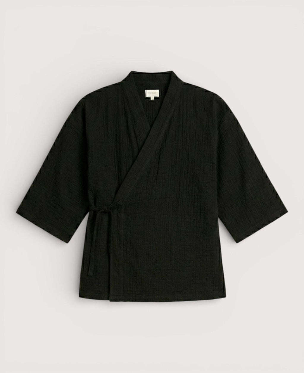 Veste kimono noire - Kurugane