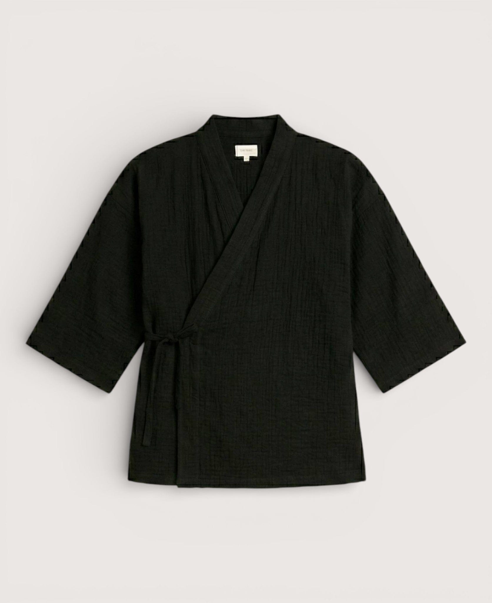 Veste kimono noire - Kurugane