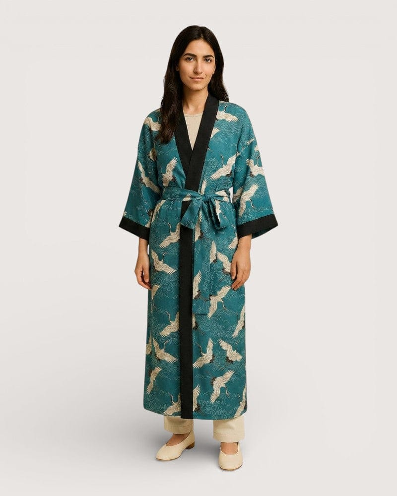 Gilet kimono long - Kageno