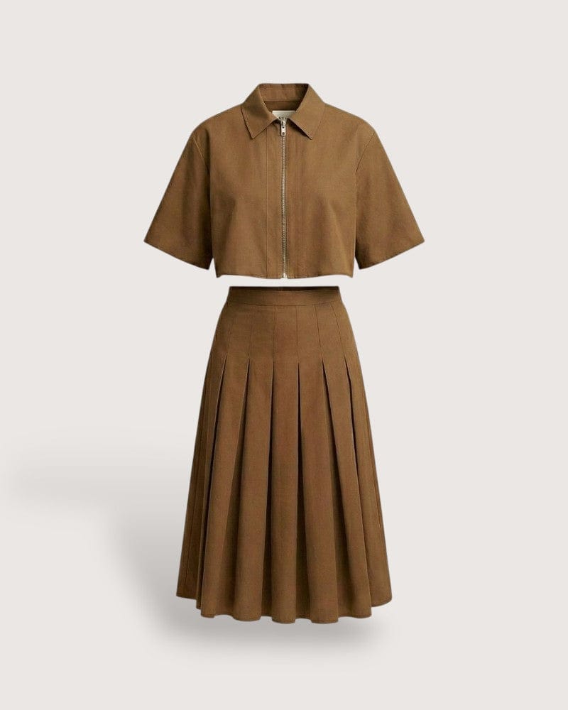 Ensemble kimono beige - Zeno