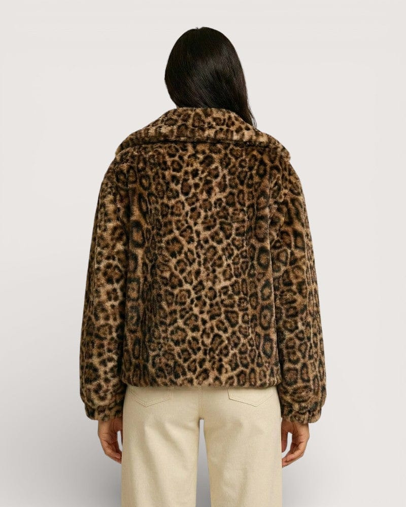Veste kimono leopard - Raka