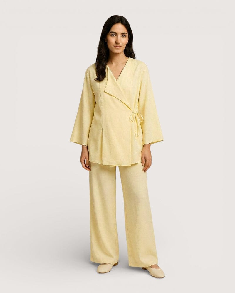 Ensemble kimono en lin - Enya