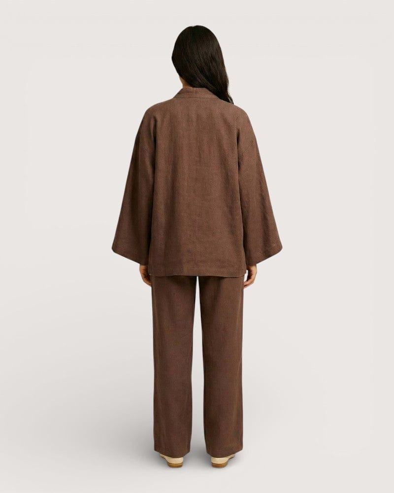 Ensemble kimono en lin - Enya