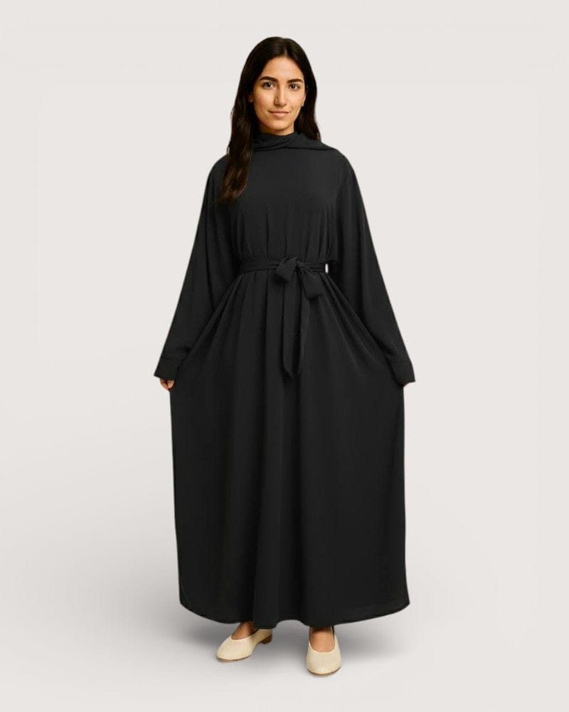 Kimono abaya noir - Soma
