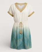 Kimono mi long femme - Izen