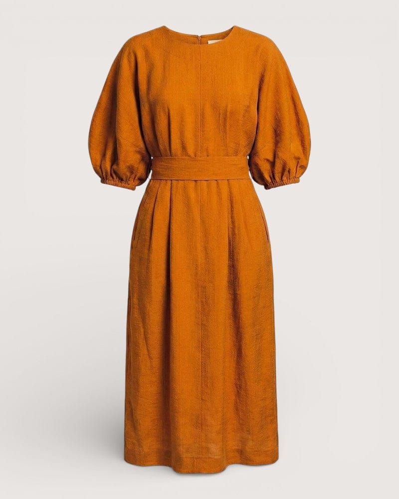 Kimono orange - Nero