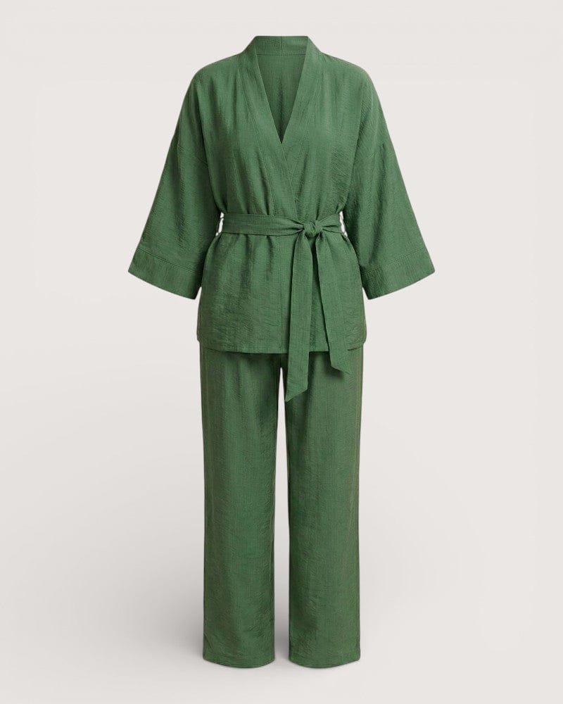 Ensemble kimono pantalon femme - Moki
