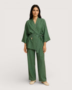 Ensemble kimono pantalon femme - Moki