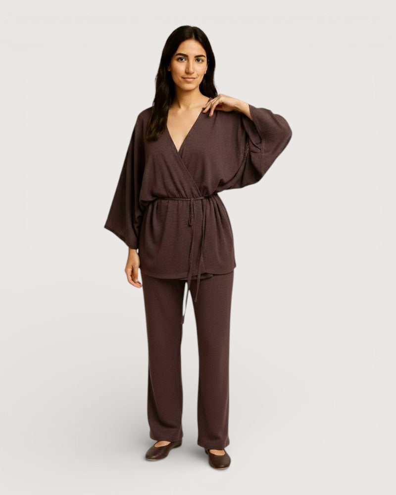 Kimono marron - Sela