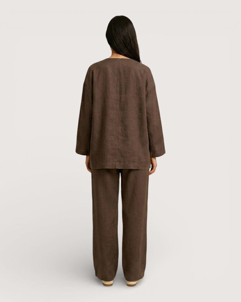 Ensemble kimono lin - kado