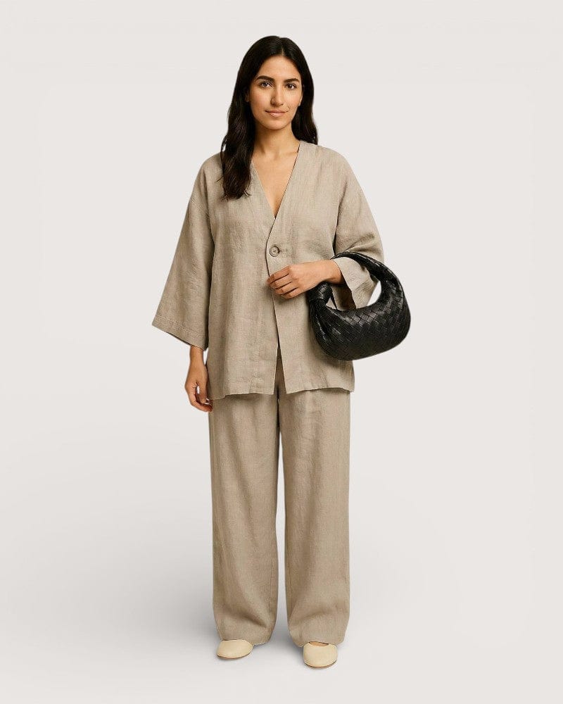 Ensemble kimono lin - kado