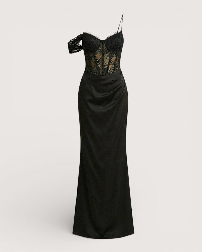 Robe kimono noire - Kirari