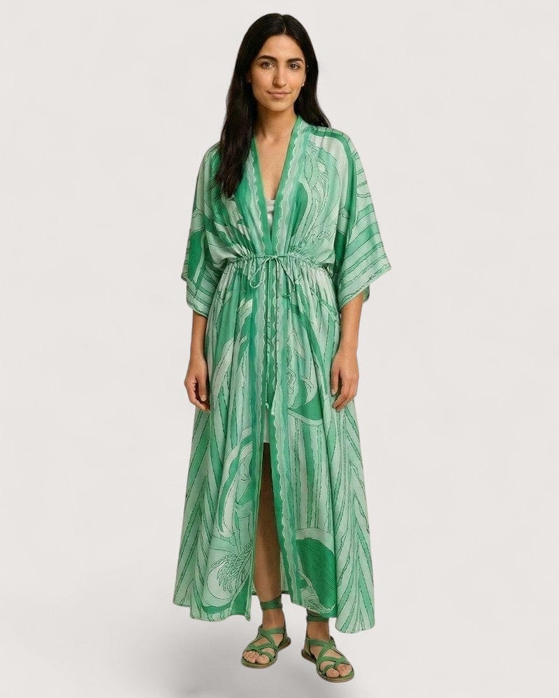 Déshabillé kimono long - Rin