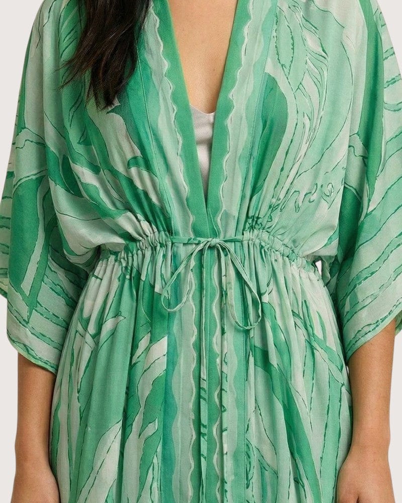 Déshabillé kimono long - Rin