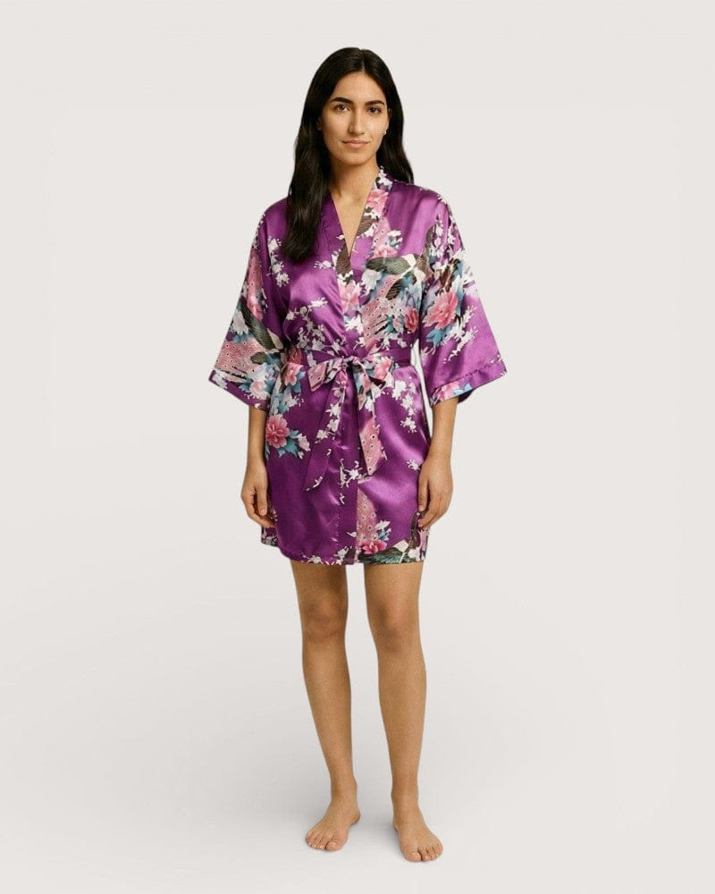 Pyjama kimono femme soie - Kinu